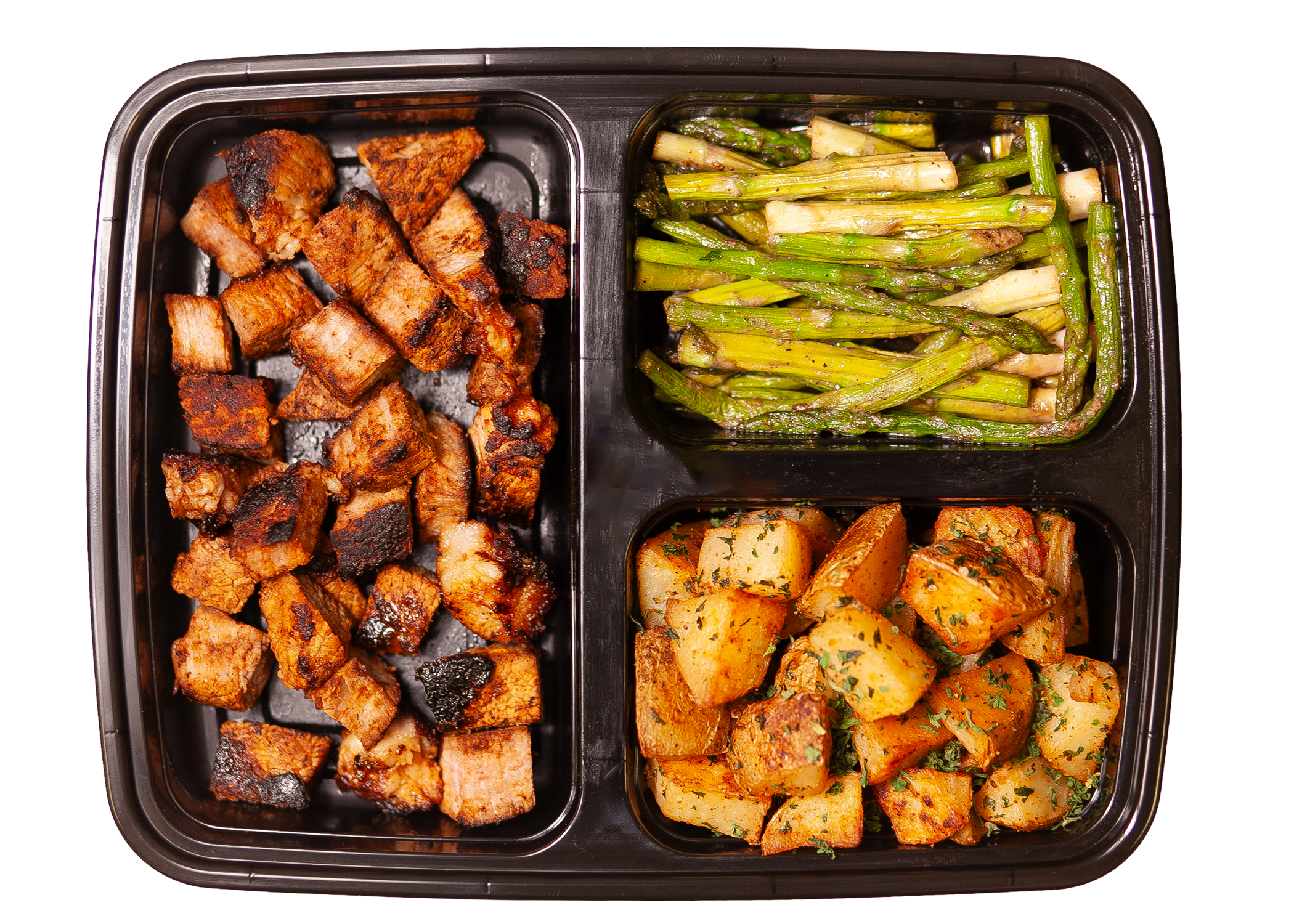 Chipotle Steak w/ Potatoes & Asparagus