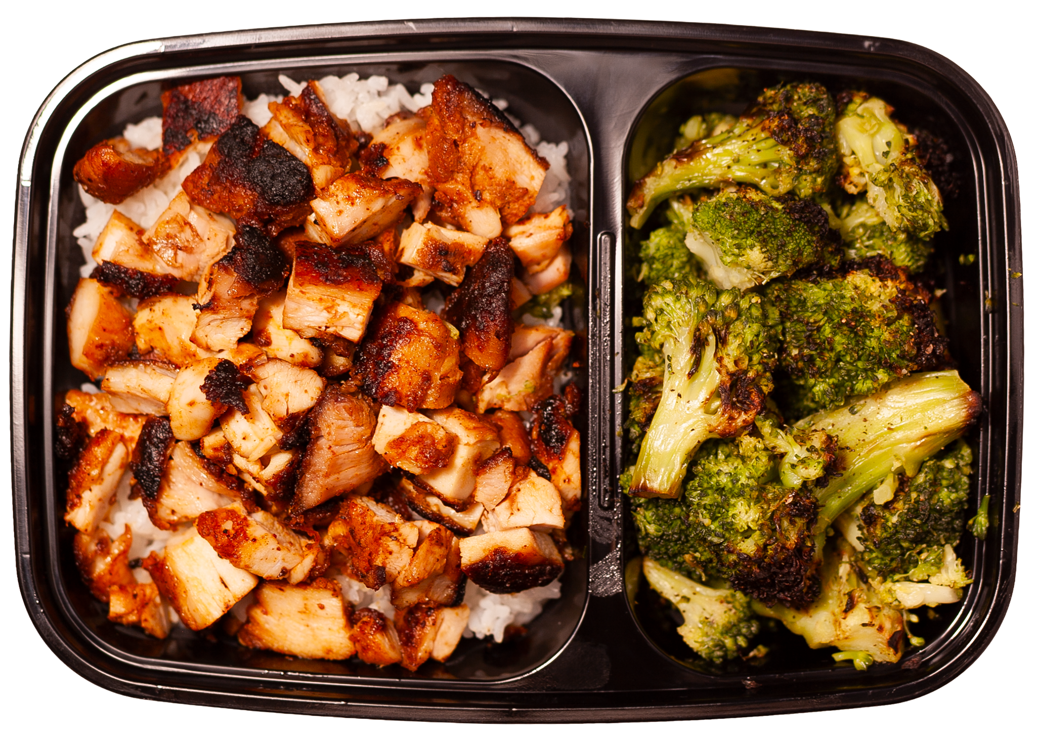 Chipotle Chicken w/ Rice & Broccoli